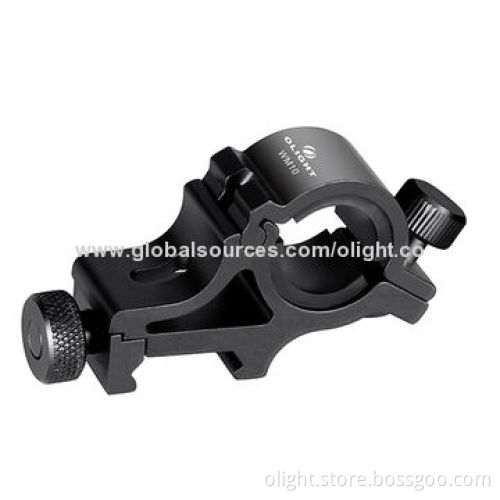 Tactical Flashlight with Remote Control and Gun Mount